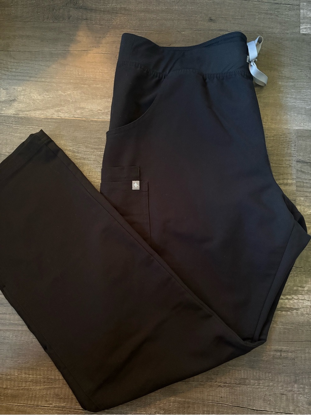 Figs Black Scrub Pants